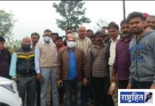 तालुक्यात गारपिटीमुळे पिके जमीनदस्त! तहसीलदार तलाठी कृषी सहाय्यक याना शेतकर्यांचा घेरावा; तात्काळ नुकसान भरपाईची मागणी