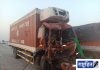 नादुरुस्त वाहनाला कंटेनरची धडक! वाहन चालकाचा कॅबीनमध्ये दबून जागीच मृत्यू