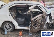कार अनियंत्रित झाली अन् तिघांच्या आयुष्याची दोरी तुटली! जात होते पंचमढीला महादेवाच्या दर्शनाला; एक युवक सुदैवाने बचावला