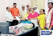 म्हसाळा ग्रामपंचायतीची जीवन प्राधिकरणच्या कार्यालयावर धडक! पाईपलाईन फुटली; नागरिकांना होतो दूषित पाणीपुरवठा