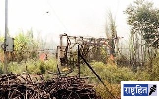 तीन एकरांतील ऊस जळून खाक! देवळी तालुक्यातील घोडेगाव कोळणा येथील घटना