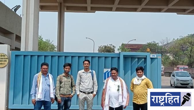 पवनार येथील यूवकांना नोकरीत प्राध्यान द्या! उत्तम गल्वाच्या व्यवस्थापकांना पवनारवासियांचे निवेदन