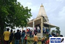 नागटेकडीवर दर्शनासाठी भाविकांची आलोत गर्दी