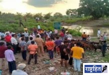 गणपती विसर्जनाकरीता गेलेल्या तीघांचा तलावात बुडून मृत्यू; १ व्यक्तीसह दोन मुलांचा समावेश