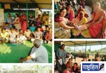 सेवाश्रम बालगृहात गरजूंना कपडे आणि खाद्य पदार्थाचे वाटप; श्रीकृष्ण ग्रामसेवा संघाचा उपक्रम