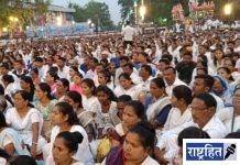 बुद्धम शरणम गच्छामी धम्मम शरणम गच्छामी ; ‘बुद्धपहाट’ कार्यक्रमाला उसळला जनसागर : बहारदार गितांनी रसिक प्रेक्षक मंत्रमुग्ध