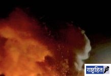 “द बर्निंग कंटेनर’चा राष्ट्रीय महामार्गावर थरार! प्रसंगावधानाने जीवीतहानी टळली