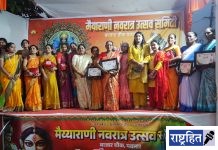 पवनारात रंगला कर्तुत्ववान नारी सन्मान सोहळा! नऊ महिलांचा सन्मान! मैय्याराणी उत्सव मंडळाचा अभिनव उपक्रम