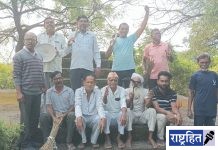 स्मशानभूमीत स्वच्छता करुन ग्राम निर्माणाला प्रारंभ ; आद्य ग्रामगीताचार्य प्रतिष्ठान तर्फे आयोजन