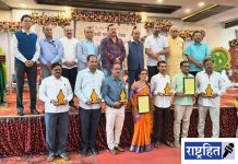 पत्रकारिता अधिक लोकाभिमुख व्हावी : संजय तिवारी ; मराठी पत्रकार दिनानिमित्त चौथा स्तंभ पुरस्कार समारंभ