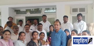 योगाभ्यासासाठी स्थायी सुविधा द्या ; नालवाडी महिला समितीची पालकमंत्र्यांकडे मागणी