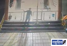 पवनारच्या साई मंदिरात चोरीचा प्रयत्न; सीसीटीव्हीमध्ये कैद, व्हिडीओ व्हायरल