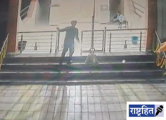 पवनारच्या साई मंदिरात चोरीचा प्रयत्न; सीसीटीव्हीमध्ये कैद, व्हिडीओ व्हायरल