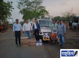 हिंगणघाट पोलिसांची धडक कारवाई ! विदेशी दारूची वाहतूक उधळली ; २.७९ लाखांचा मुद्देमाल ताब्यात