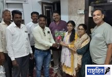 पवनारच्या गुणवंत विद्यार्थ्यांच्या घरी जात केला सत्कार ; यशाच्या प्रवासाला दिल्या शुभेच्छा