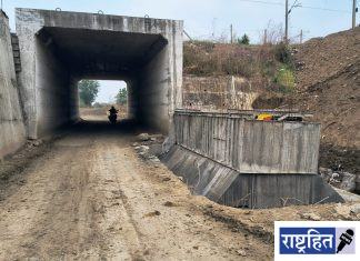 पावनार – सेवाग्राम मार्गावरील भुयारी पुलाजवळ अपघाताचा धोका ! सूचना फलकांचा अभाव, खड्डयामुळे वाहनधारकांच्या जिवाला धोका