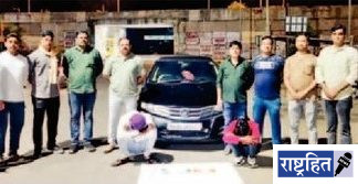 कारमधून एमडीसोबत गांजाची वाहतूक ! अट्टल गुन्हेगारांना ठोकल्या बेड्या ; स्थानिक गुन्हे शाखेने पिपरी मार्गावरील जुनापाणी चौरस्त्यावर केली कारवाई