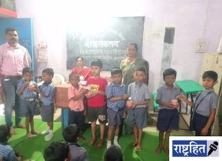 गिरडच्या शाळेत विद्यार्थ्यां उभारणार देशी बियाणे बँक ; बीज दान अभियानास उत्स्फूर्त प्रतिसाद ! पोषण वाटिका निर्मितीचा अनुभव विद्यार्थ्यांना मोलाचा