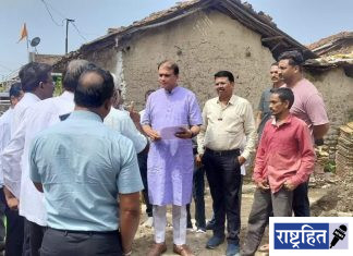अतिवृष्टीमुळे बाधित घरांना शासकीय भरपाई मिळवून देणार : राज्यमंत्री पंकज भोयर