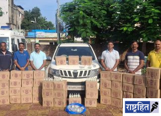 अवैध देशी दारू वाहतूक करणारा अटकेत ; १६ लाखांचा मुद्देमाल जप्त ! वर्धा शहर पोलिसांची धडक कारवाई