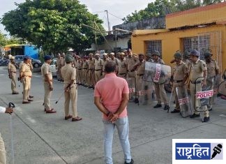पवनार येथे सेवाग्राम पोलिसांचा भव्य रूट मार्च! गणेश विसर्जन व ईद-ए-मिलाद पार्श्वभूमीवर शांततेचा संदेश ; अवैध धंदेवाल्यांना पोलिसांचा दम