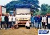 ट्रकमधून गोवंश वाहतूक ; १४ जनावरांची केली सुटका