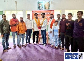 प्रशांत यादव गऊरक्षा प्रमुख, अंबुज पांडे विद्यार्थी प्रमुख ; वर्धा जिल्हा बजरंग दलाच्या बैठकीत पदनियुक्ती जाहीर