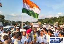 संविधान रक्षणासाठी दीक्षाभूमी ते सेवाग्राम ‘संविधान सत्याग्रह पदयात्रा’ ; पवनार येथे पदयात्रेचे भव्य स्वागत