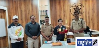 सुनैना डोंगरे महाराष्ट्र पोलिसांची सुवर्णकन्या! हरियाणातील बॉडीबिल्डिंग स्पर्धेत सुवर्णपदक ; वर्धा जिल्ह्याचा अभिमान उंचावला