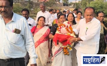 स्व. अजितदादांच्या अस्थिकलशाचे धाम नदीवर विसर्जन; राष्ट्रवादी कार्यकर्त्यांचा भावनिक निरोप