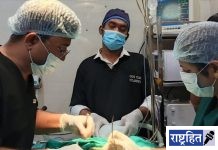 २ महिन्यांच्या पिल्ल्याला ‘नवजीवन’! वर्ध्यात दुर्मिळ जीवघेणी शस्त्रक्रिया यशस्वी ; फाटलेल्या डायाफ्राममुळे अवयव गेले होते छातीत