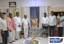 माहेर शांती निवास येथे डॉ. बाबासाहेब आंबेडकर जयंती साजरी ; डॉ. रजत पाटील यांच्याकडून शीतपेय वाटप