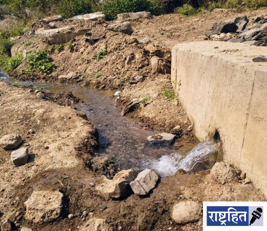 जलसंकटाच्या काळात ‘जलवाया’चा कळस! दररोज लाखो लिटर पाणी गळती ; पवनार–सेवाग्राम रोडवरील गळतीने यंत्रणेची पोलखोल