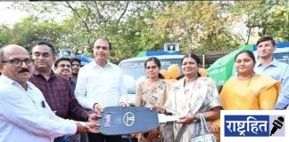 कचरा व्यवस्थापनाला बळ; ग्रामपंचायतींना १५ घंटागाड्यांचे वाटप