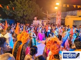 जय श्रीराम’च्या जयघोषात निघाली भव्य रॅली; ढोल-ताशांचा गजर ! पवनारमध्ये हनुमान जयंती उत्साहात