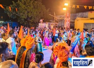 जय श्रीराम’च्या जयघोषात निघाली भव्य रॅली; ढोल-ताशांचा गजर ! पवनारमध्ये हनुमान जयंती उत्साहात