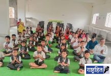 केडीएम पब्लिक स्कूलमध्ये हनुमान चालीसा पठण