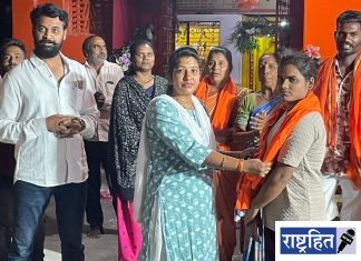 भव्य शोभायात्रेनंतर सेवाभावी कार्यकर्त्यांचा सन्मान ; बजरंग दलाच्या वतीने कृतज्ञतेचा सोहळा