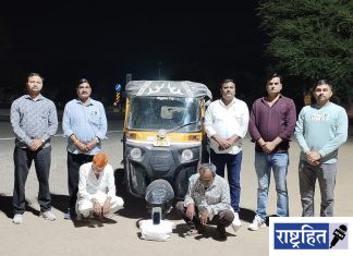 गांजा विक्री करणाऱ्यांवर स्थानिक गुन्हे शाखेची धडक कारवाई