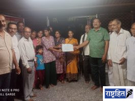 गरजूंना मदत हीच खरी ग्रामजयंती ; गुरुकृपा ग्रुपचा पाठक परिवाराला आधार