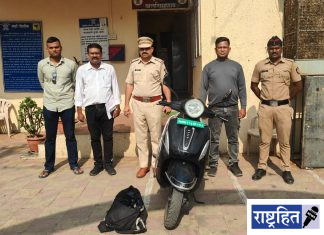 अवैध दारू वाहतुकीवर पोलिसांची धडक कारवाई ; 1.24 लाखांचा मुद्देमाल जप्त