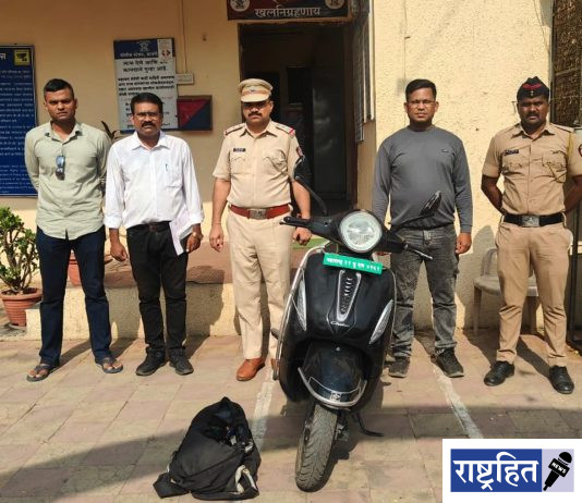 अवैध दारू वाहतुकीवर पोलिसांची धडक कारवाई ; 1.24 लाखांचा मुद्देमाल जप्त