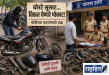 चोरटे सक्रिय, खरेदीदार निर्धास्त ; जिल्ह्यात चोरीच्या घटनांनी घेतला वेग