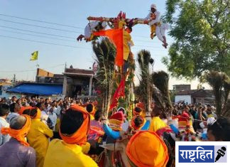 पवनूरात ३०७ वर्षांच्या ‘गळाच्या रथयात्रेला’ उसळली गर्दी ! “जय हो पाताळ माता”च्या जयघोषाने गाव दुमदुमले ; परंपरेचा अनोखा सोहळा