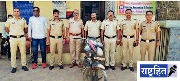 बाईक चोरीनंतर दोनच तासांत चोरटा जेरबंद ; सावंगी पोलिसांची धडक कारवाई