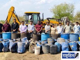 अवैध दारूविक्रीवर जिल्हा पोलिसांची ‘वॉश आऊट’ मोहीम ; १.६९ कोटींचा मुद्देमाल जप्त, २२९ गुन्हे दाखल