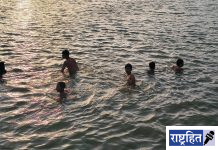 धाम नदी ठरतेय तरुणांचा ‘कूल स्पॉट’! धाम नदीपात्रात तरुणांची वाढली गर्दी ; मात्र सुरक्षिततेचा अभाव कायम