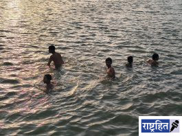 धाम नदी ठरतेय तरुणांचा ‘कूल स्पॉट’! धाम नदीपात्रात तरुणांची वाढली गर्दी ; मात्र सुरक्षिततेचा अभाव कायम