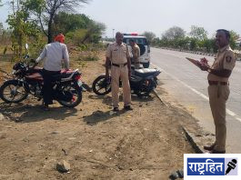 पवनार येथे दुचाकींची समोरासमोर धडक ; एक जण गंभीर जखमी
