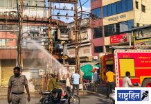 वर्ध्यात विद्युत डीपीला आग ; निर्मल बेकरी चौकातील घटना ! अग्निशामक दलाच्या तत्परतेमुळे मोठा अनर्थ टळला